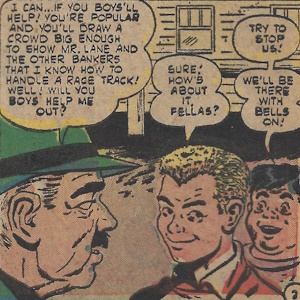 The '50s was a time when going deep into debt to make a race track made you a sympathetic character I guess. But if I do it, I'm an idiot.