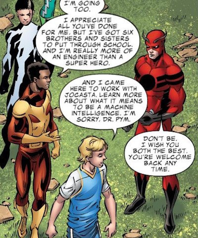 Bob, seen here, leaving a job with 'the Man' for a job with 'a Billionaire'. Come on, Bob. Why are you so constantly selling out?